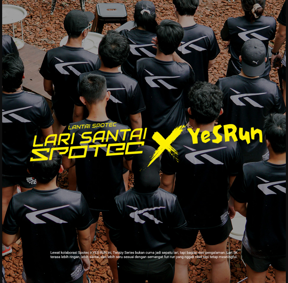 Spotec X Yes Run Jakarta: Twizzy Experience melalui Lari Santai 5K
