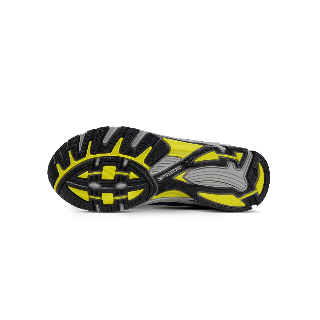 SPOTEC RUNNING VENTURE - ABU TUA/HIJAU CERAH