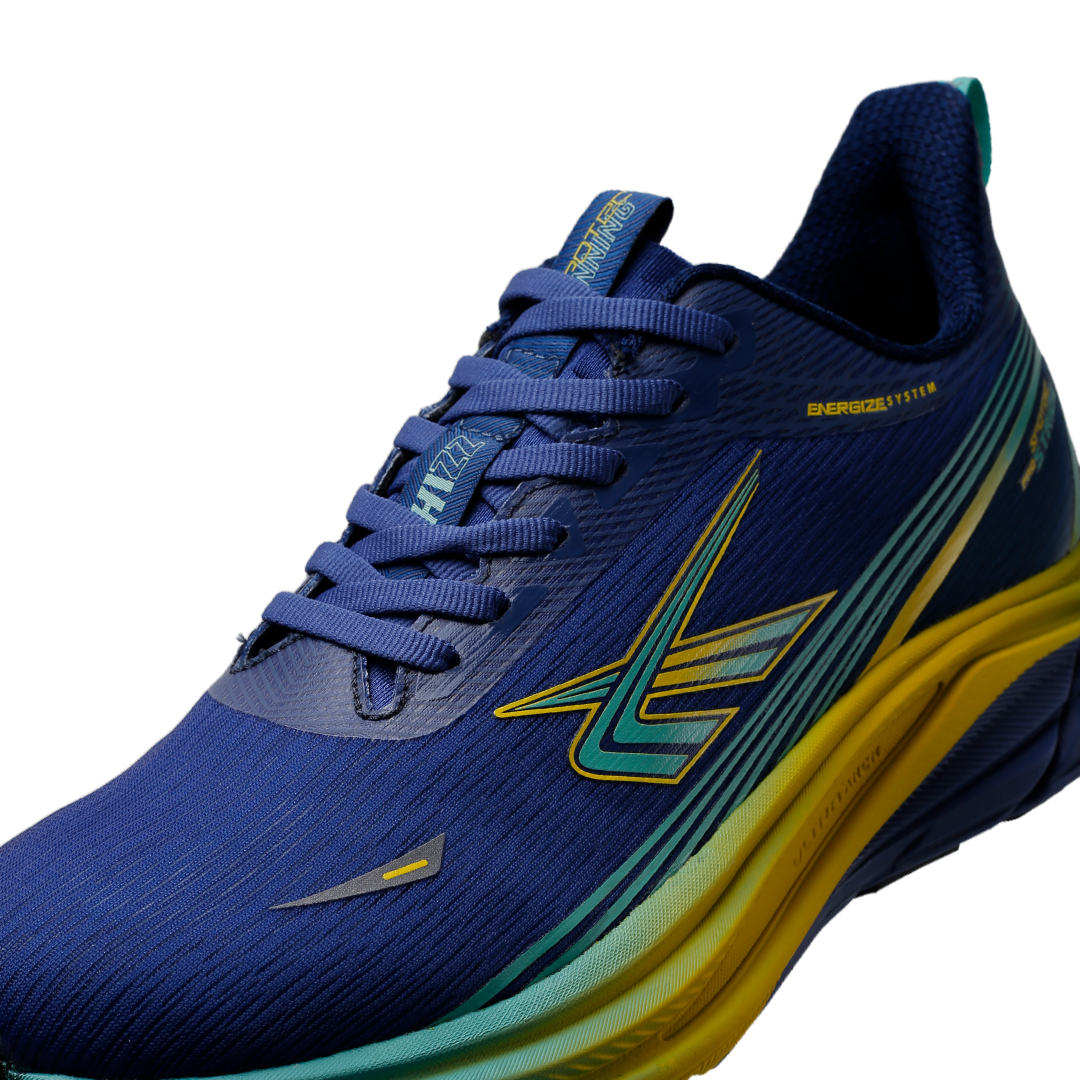 SPOTEC RUNNING WHIZZ - NAVY/YELLOW