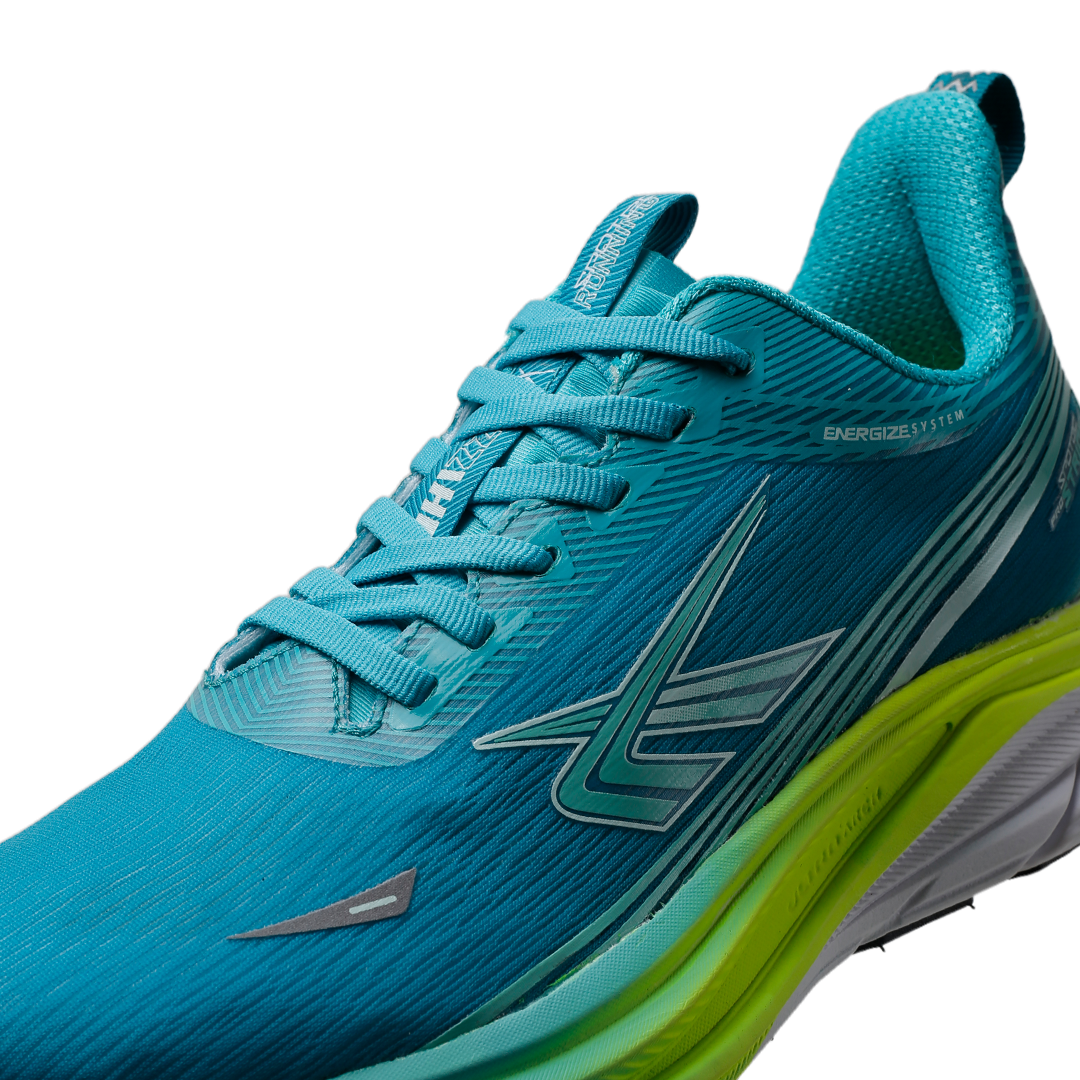 SPOTEC RUNNING WHIZZ - TEAL/LIGHT GREEN