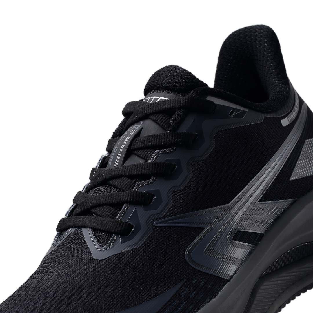 SPOTEC RUNNING PRO STRIDE 01 - BLACK/BLACK