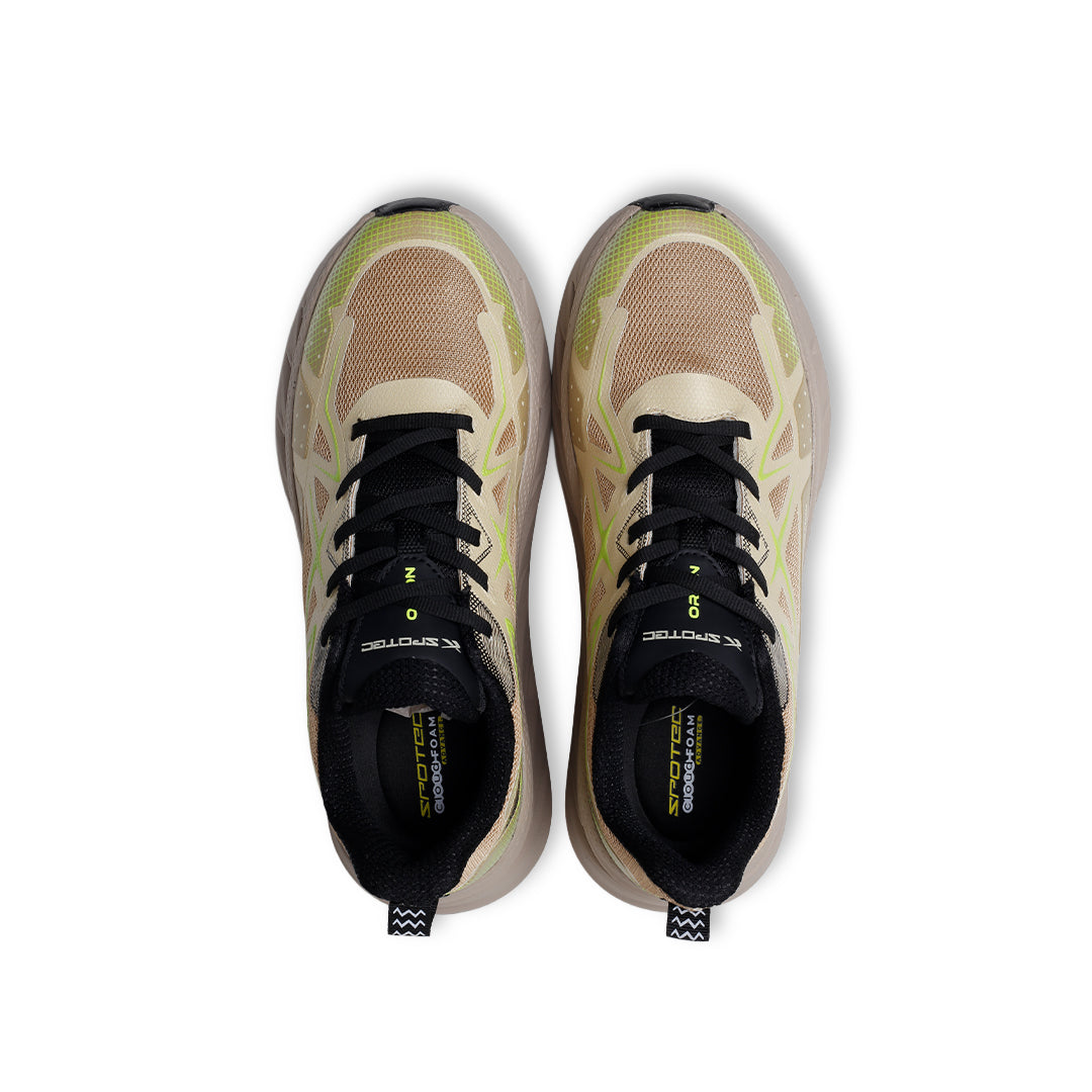 SPOTEC RUNNING ORION - KREM/HIJAU MUDA