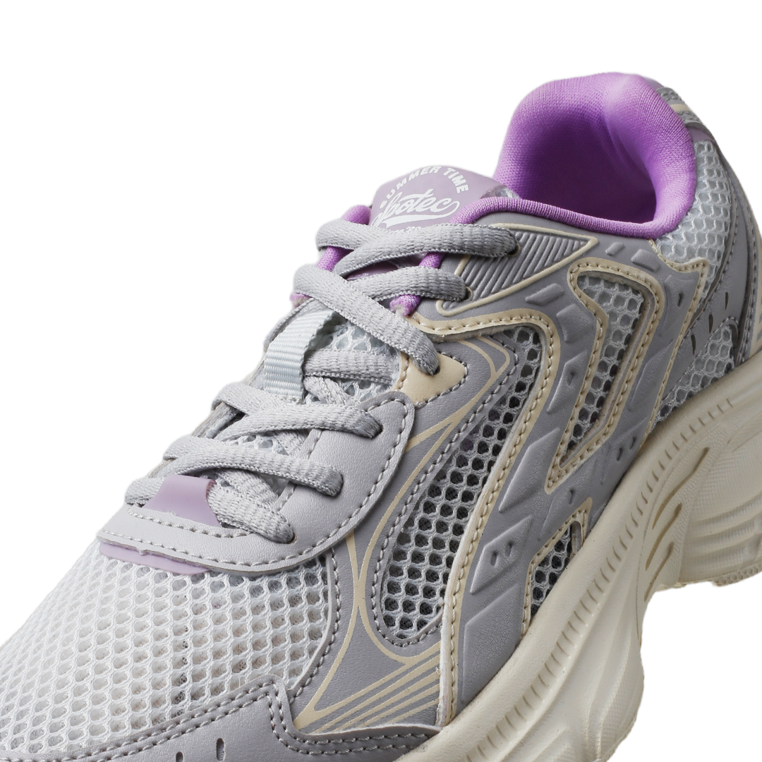 SPOTEC RUNNING COMFORT WAVE IVORY - LIGHT GREY/PURPLE