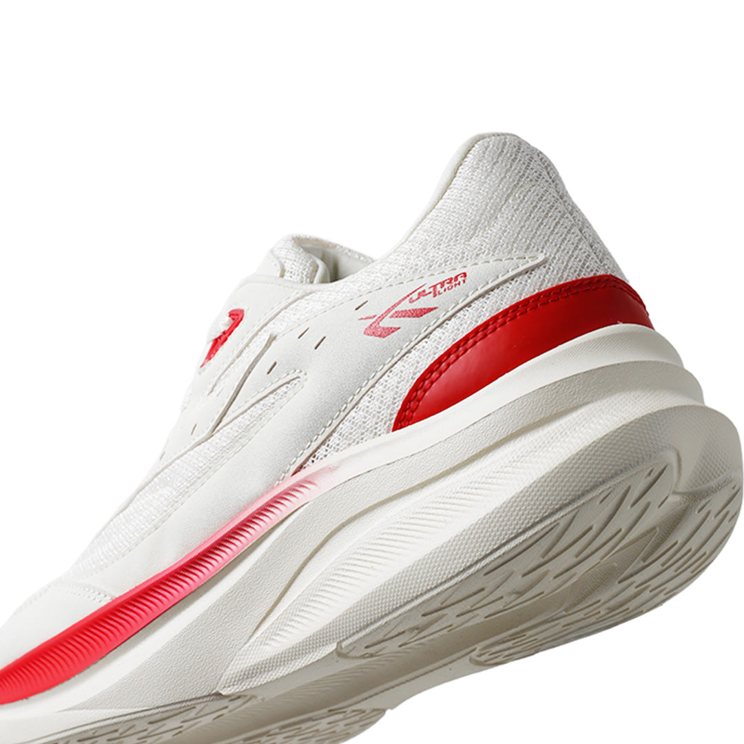 SPOTEC RUNNING COMFORT WAVE VALIANT - OFF WHITE/RED