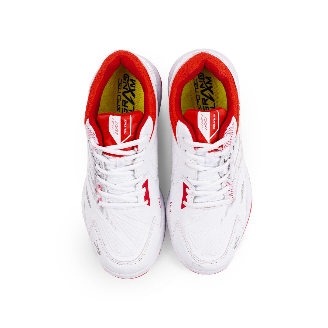 SPOTEC TENNIS COURT PRO - PUTIH/MERAH