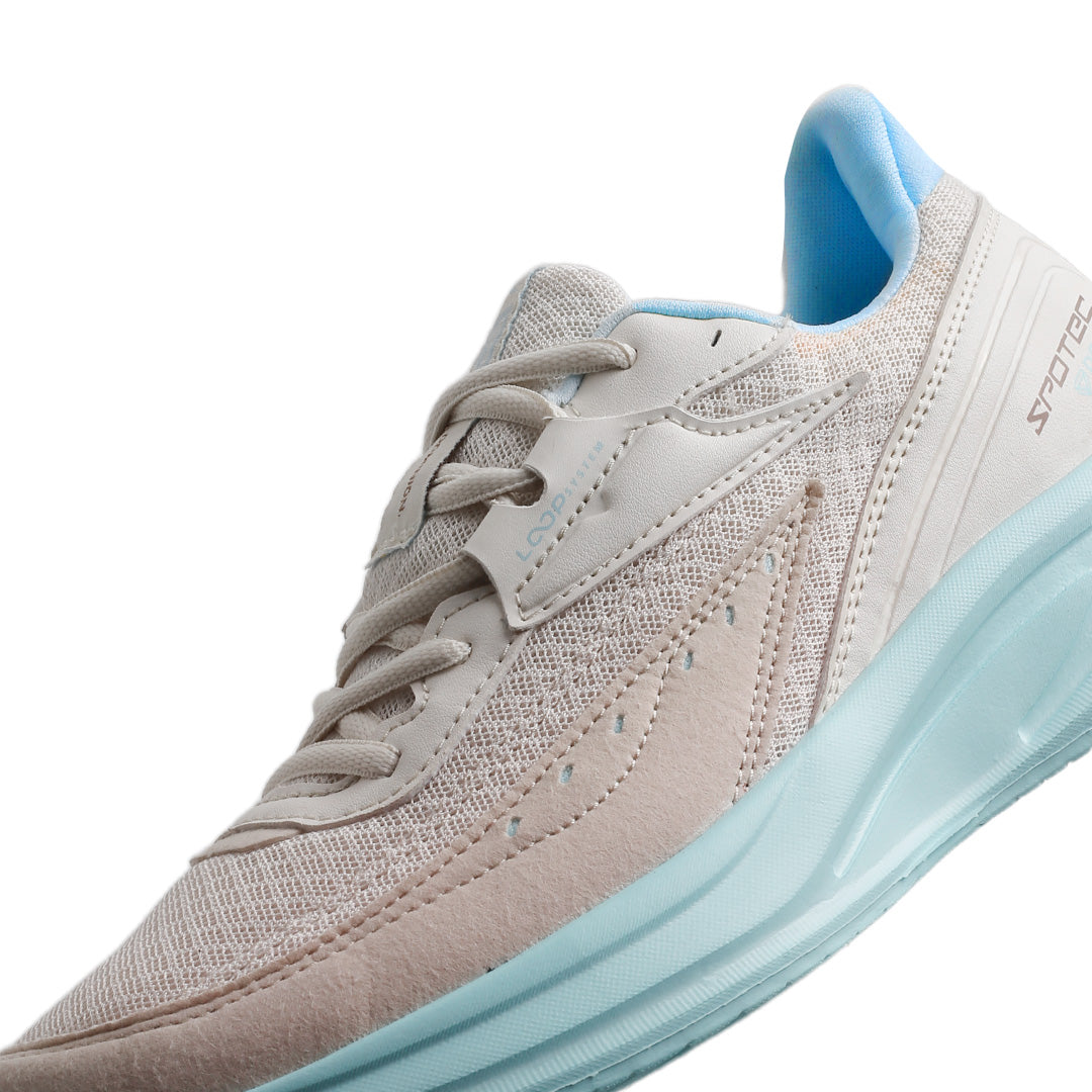 SPOTEC RUNNING DOMINION - OFF WHITE/LIGHT BLUE