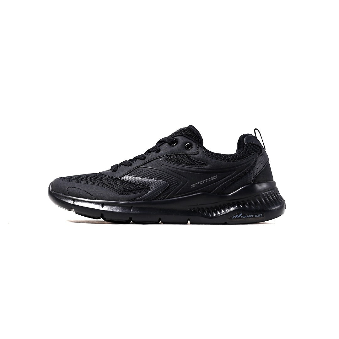 SPOTEC SNEAKERS ROSCO - HITAM/HITAM