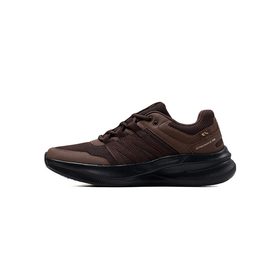 SPOTEC RUNNING COMFORT WAVE UPTOWN - DARK BROWN/BLACK
