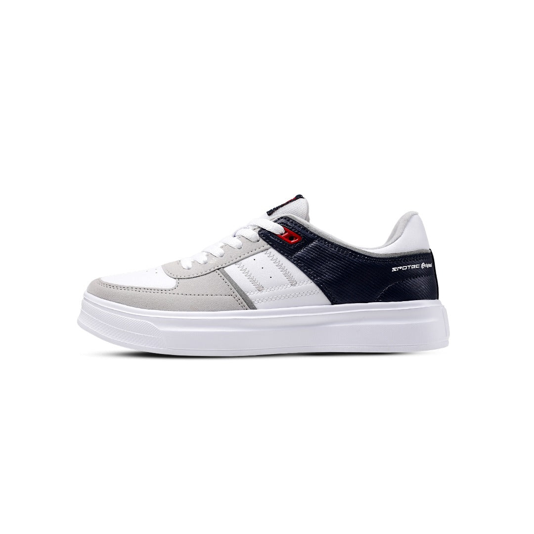SPOTEC SNEAKERS CLAY - PUTIH/BIRU TUA