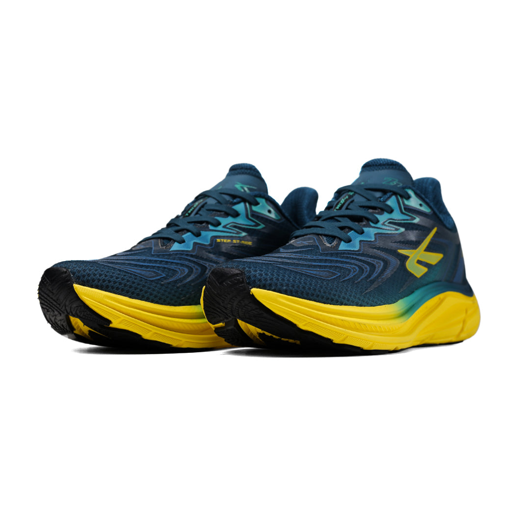 SPOTEC RUNNING TWIZZY - DARK TEAL/LIGHT YELLOW