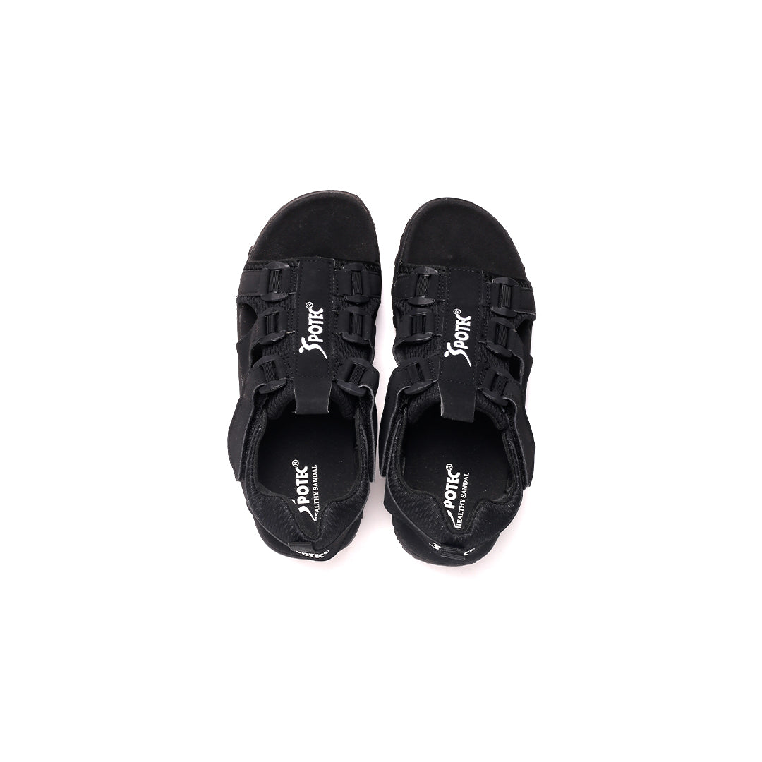 SPOTEC SANDALS HEALTHYSANDAL - HITAM/PUTIH