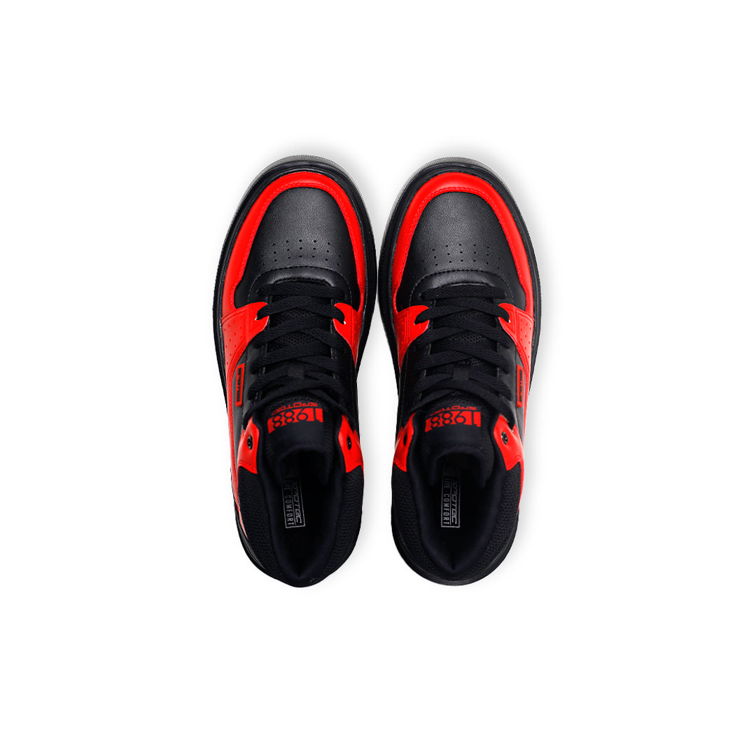 SPOTEC SNEAKERS DENVER - RED/BLACK