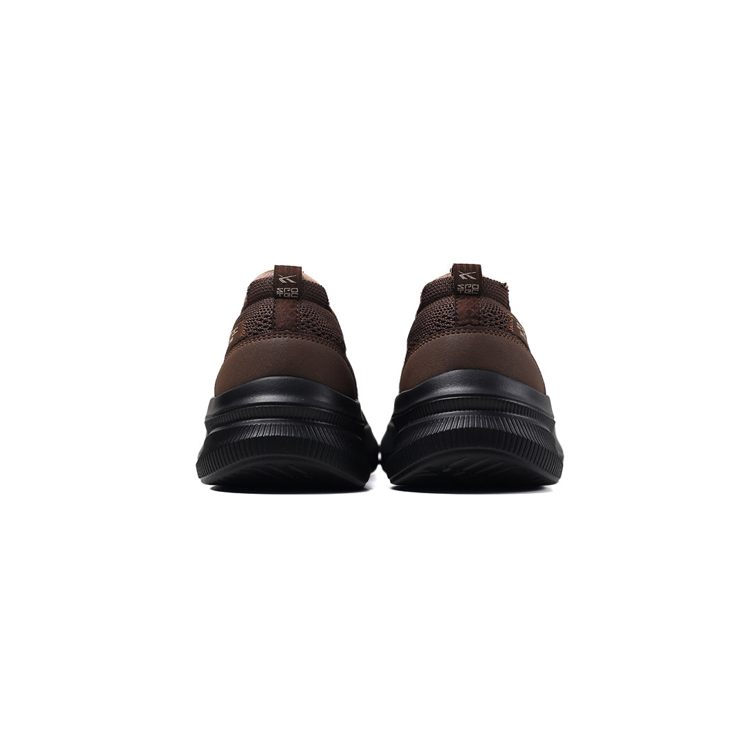 SPOTEC WALKING COMFORT WAVE ARDEN - DARK BROWN/BLACK