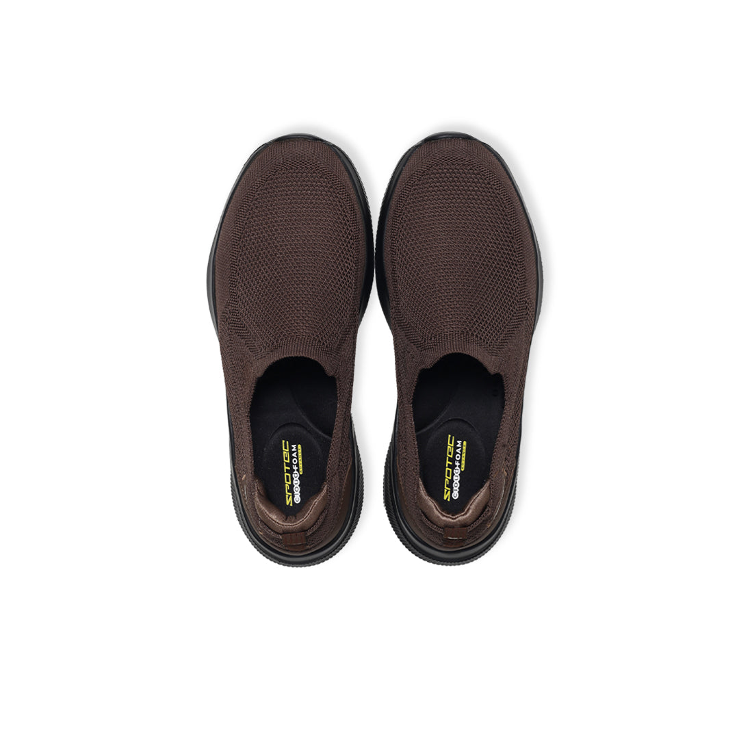 SPOTEC WALKING COMFORT WAVE ARDEN - DARK BROWN/BLACK