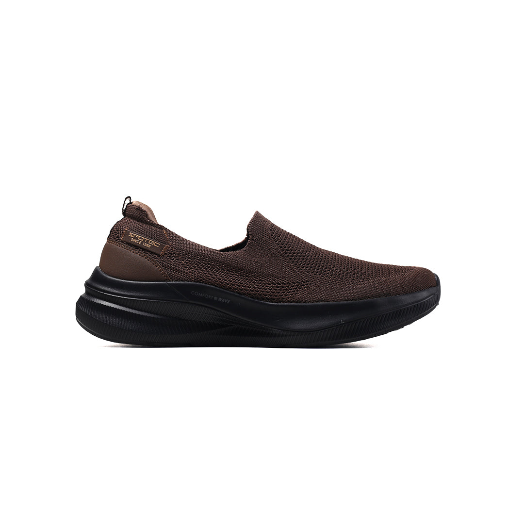 SPOTEC WALKING COMFORT WAVE ARDEN - DARK BROWN/BLACK