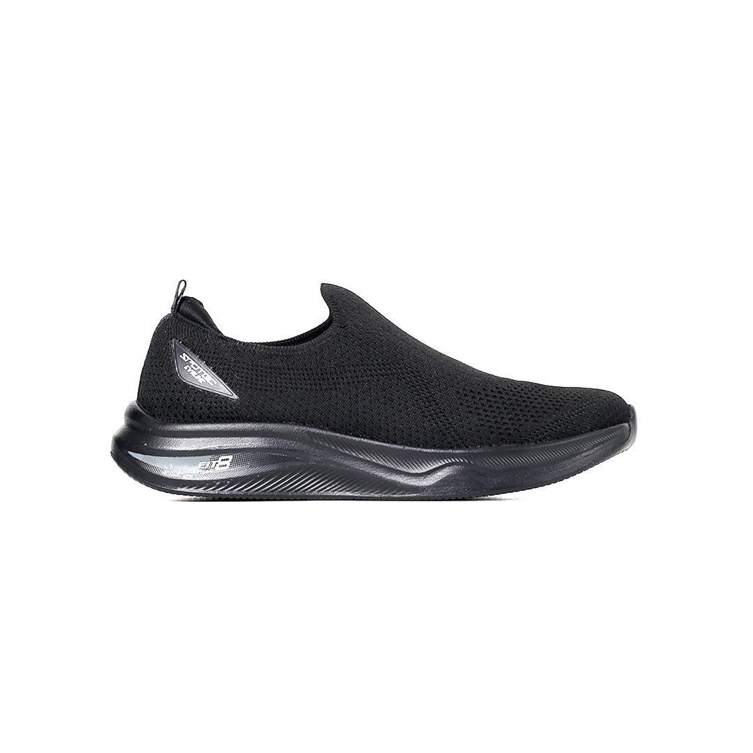 SPOTEC SNEAKERS EVALINE - HITAM/HITAM