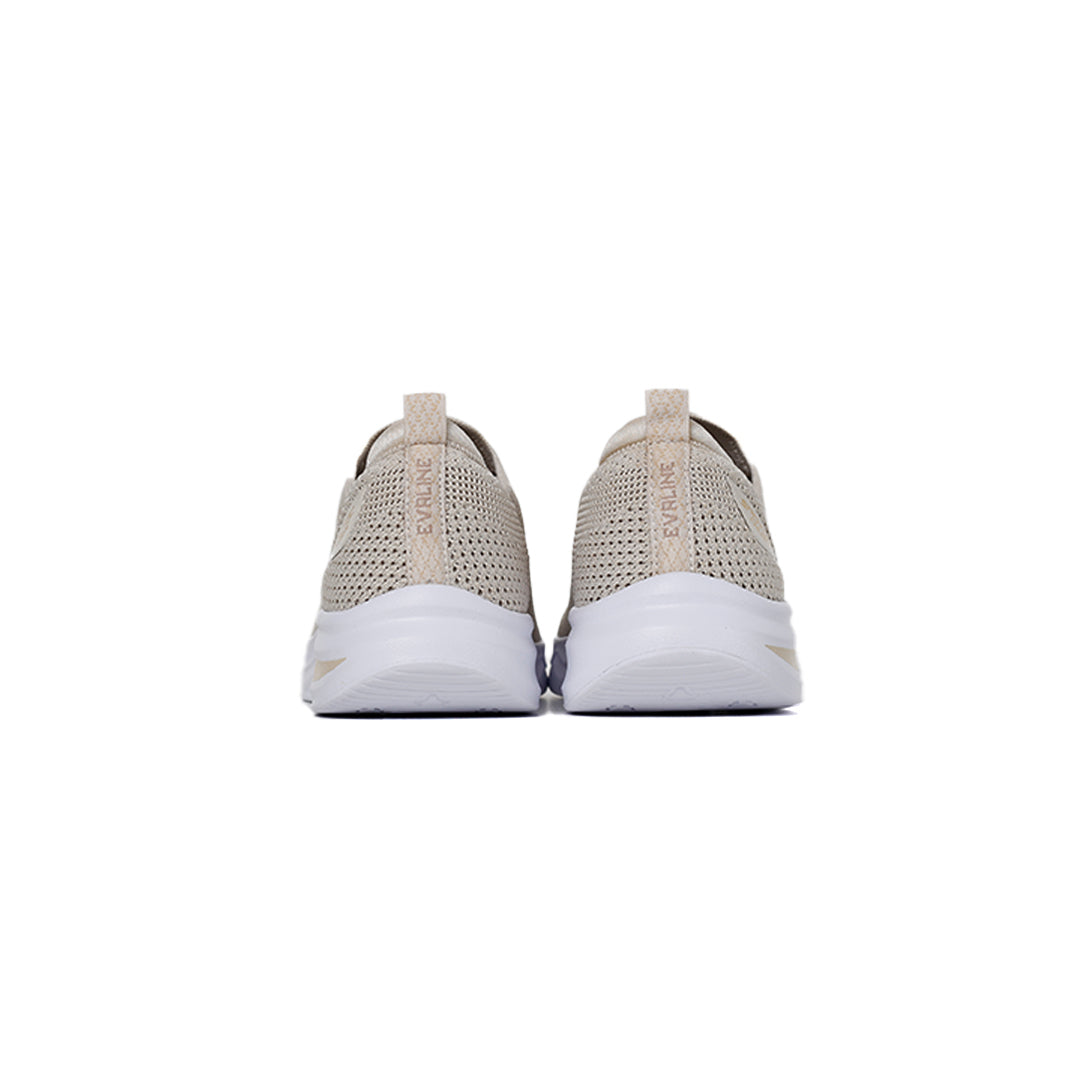 SPOTEC SNEAKERS EVALINE - LIGHT CREAM/WHITE