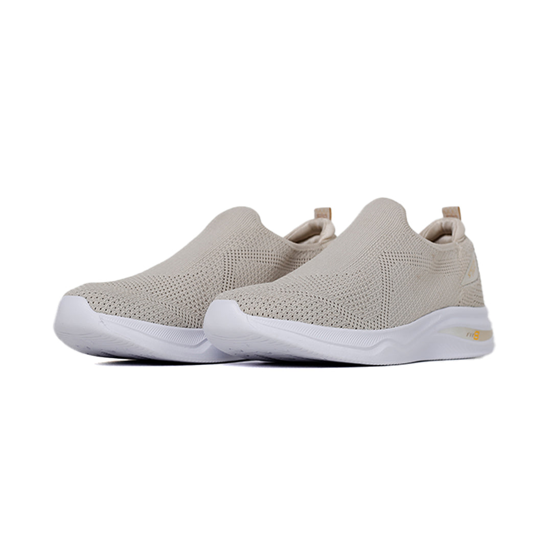 SPOTEC SNEAKERS EVALINE - LIGHT CREAM/WHITE