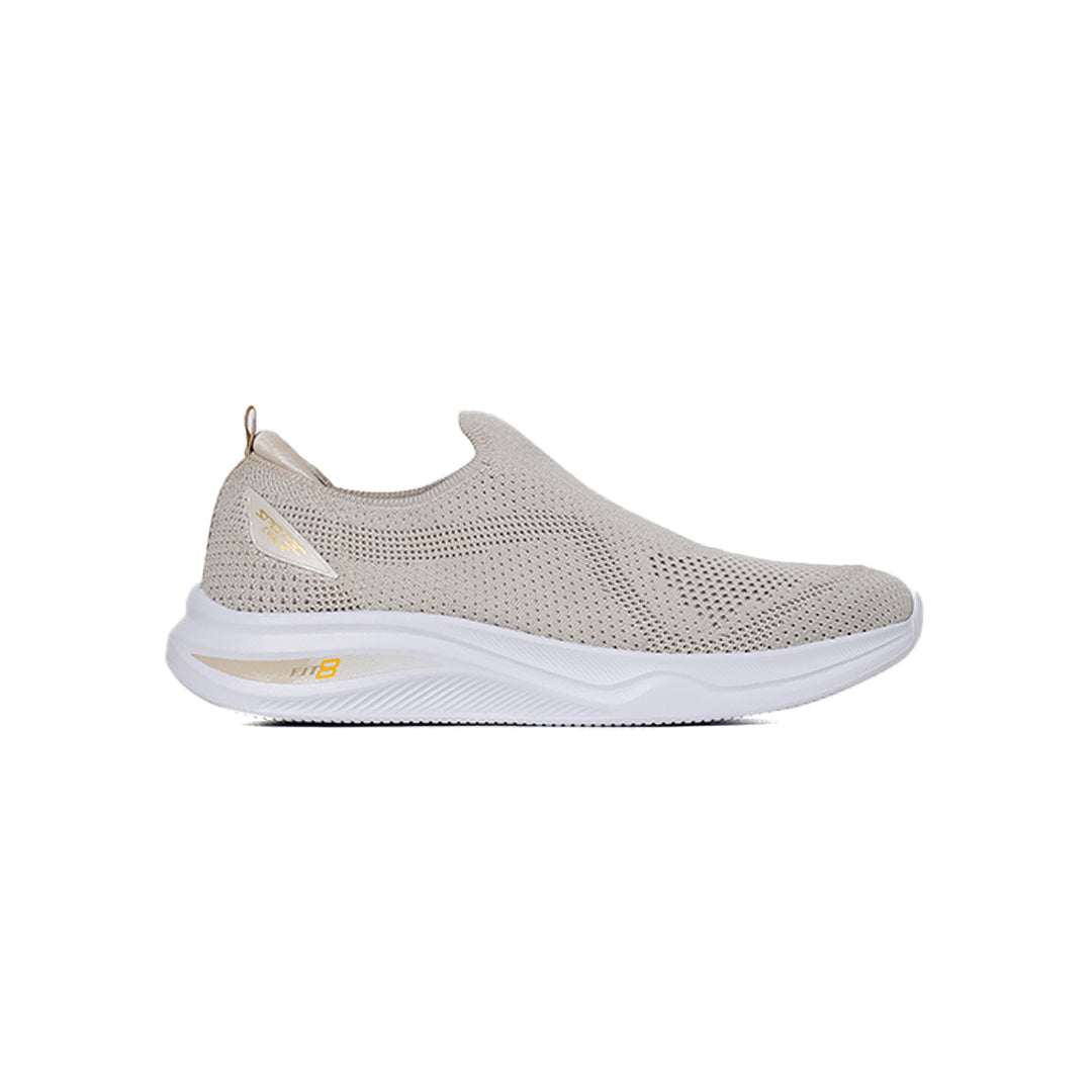 SPOTEC SNEAKERS EVALINE - LIGHT CREAM/WHITE