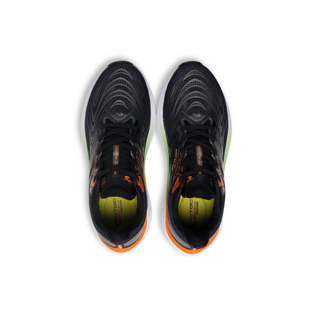 SPOTEC RUNNING TWIZZY - BLACK/BRIGHT GREEN