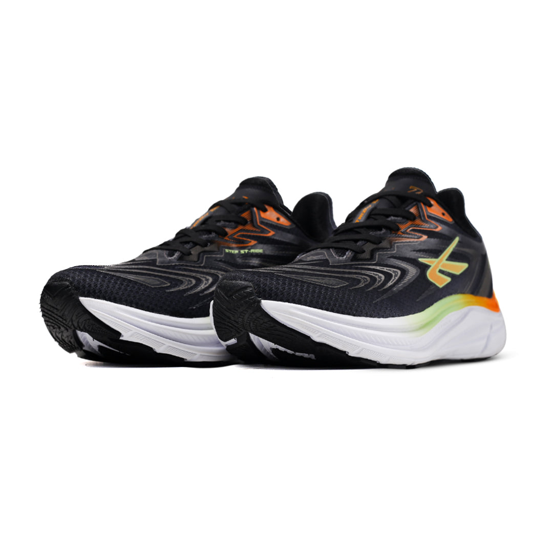 SPOTEC RUNNING TWIZZY - BLACK/BRIGHT GREEN
