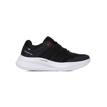 SPOTEC SNEAKERS COMFORT WAVE MODERN - BLACK/WHITE