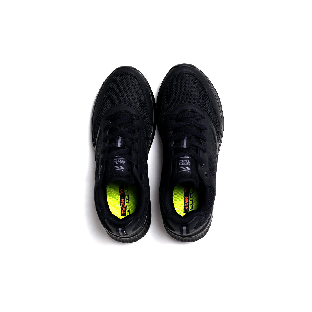 SPOTEC SNEAKERS ROSCO - HITAM/HITAM