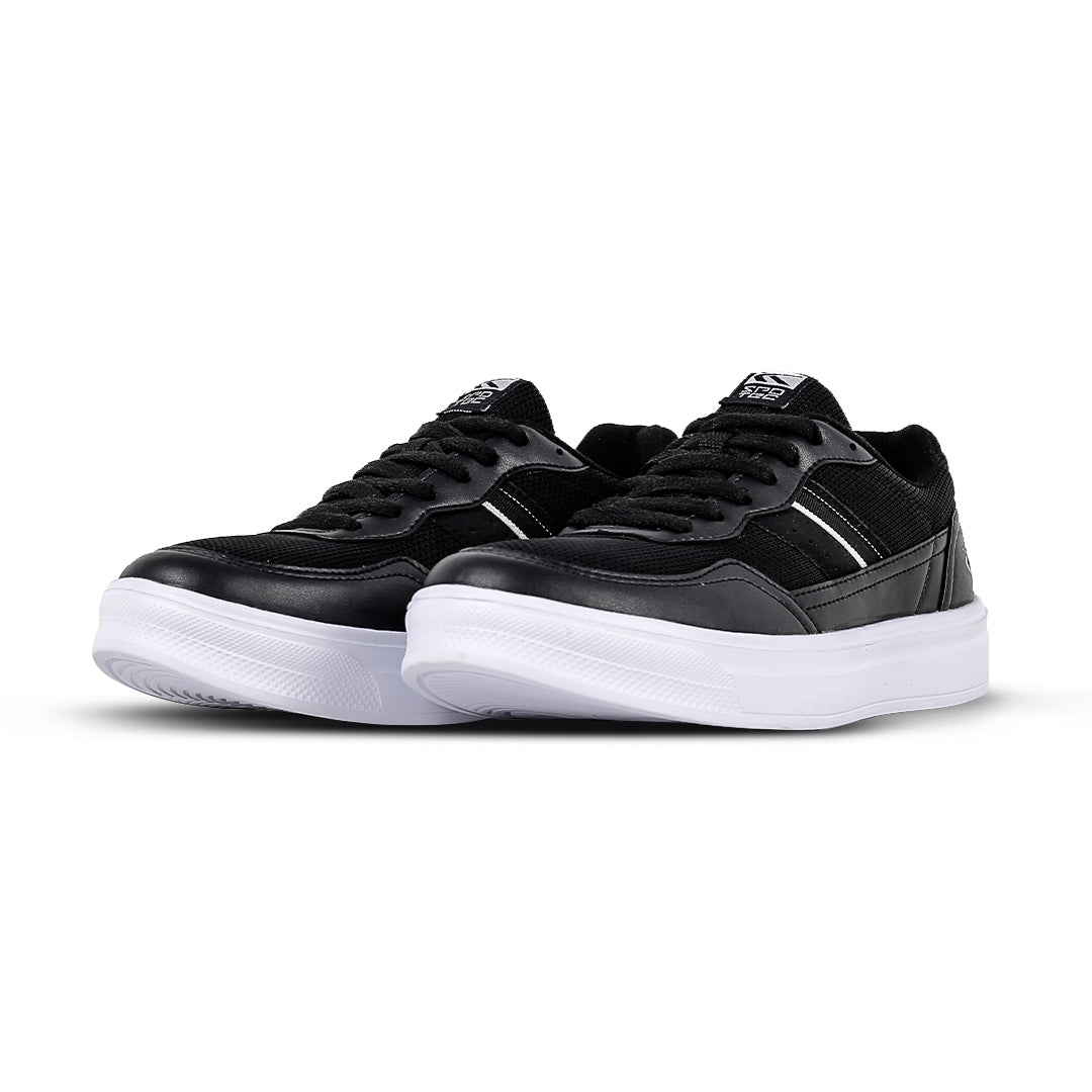 SPOTEC SNEAKERS ARISTA - HITAM/PUTIH