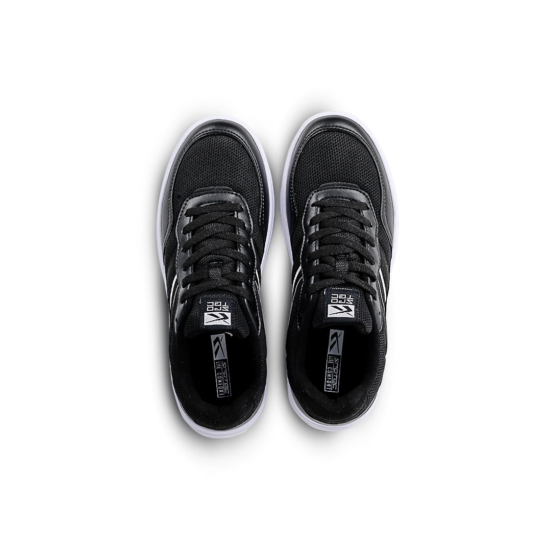 SPOTEC SNEAKERS ARISTA - HITAM/PUTIH