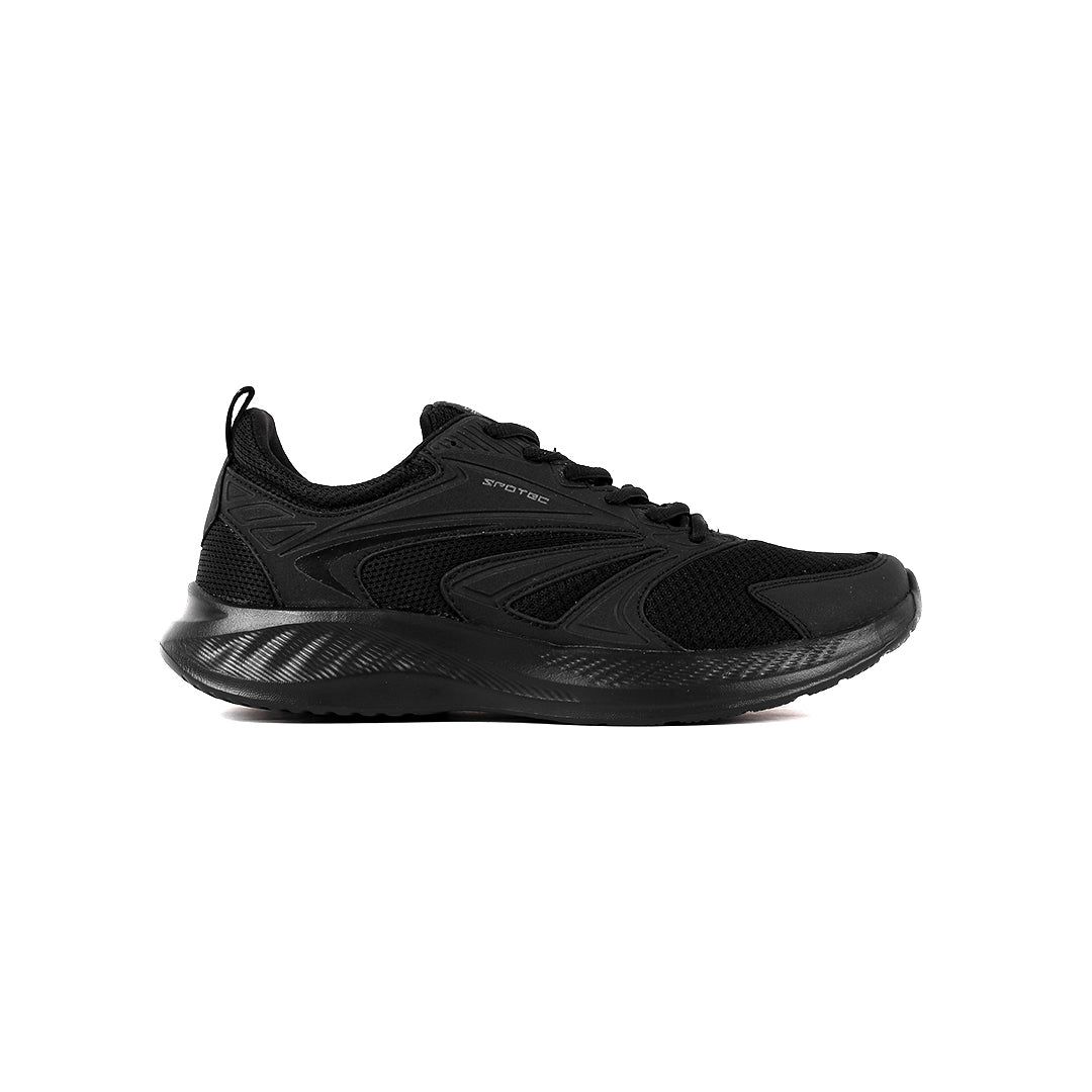 SPOTEC SNEAKERS OLYMPIA - HITAM/HITAM