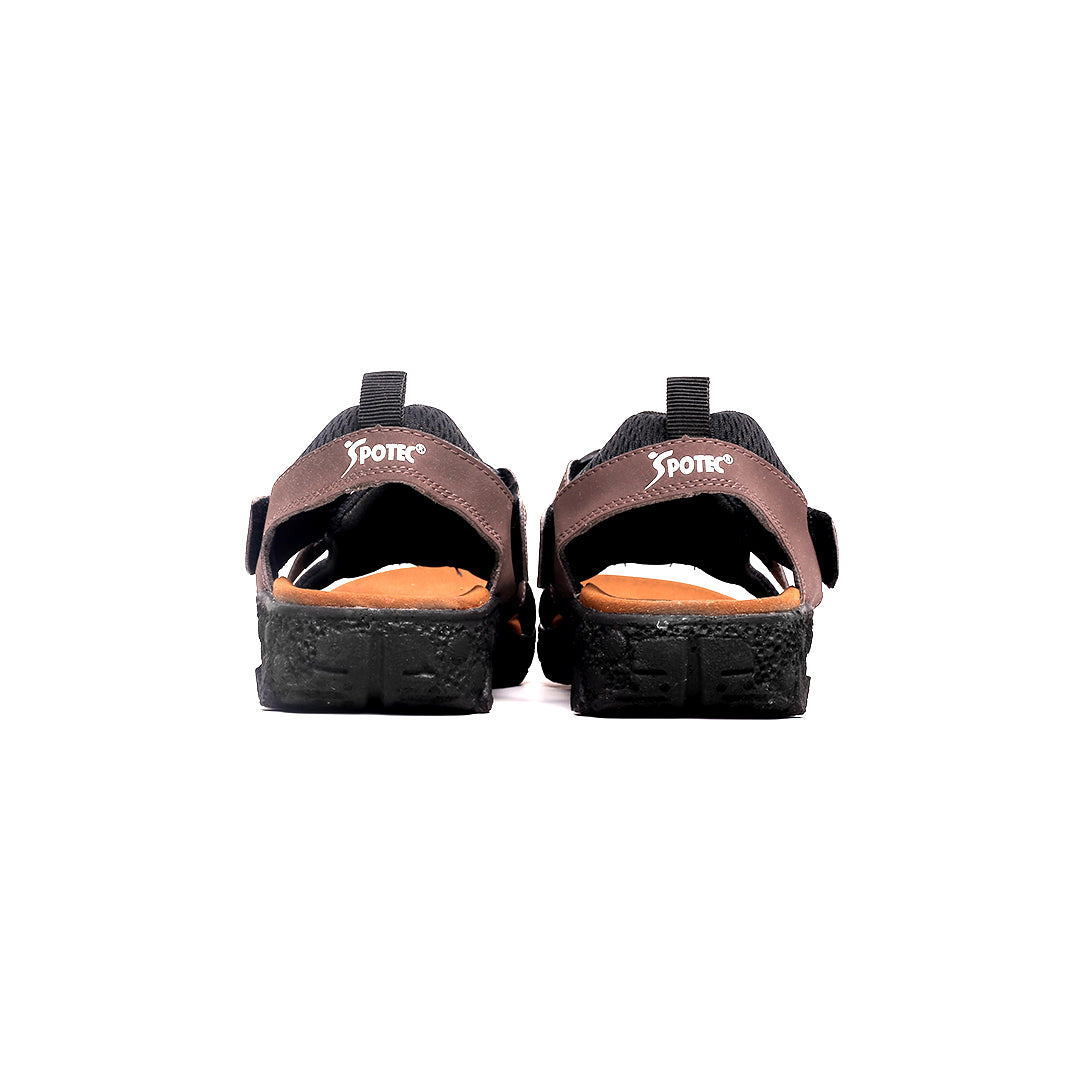 SPOTEC SANDALS HEALTHYSANDAL - BROWN/BLACK