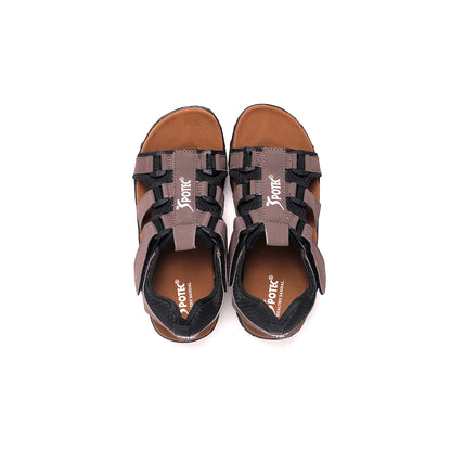 SPOTEC SANDALS HEALTHYSANDAL - BROWN/BLACK