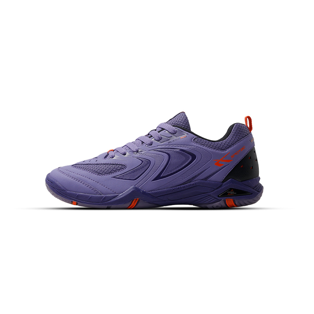 SPOTEC BADMINTON BLADE 501 - ABU UNGU/ORANYE