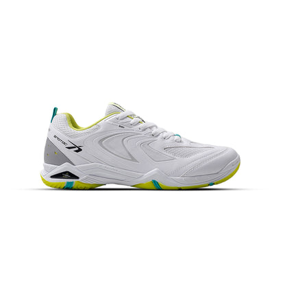 SPOTEC BADMINTON BLADE 501 - PUTIH/HIJAU TOSKA