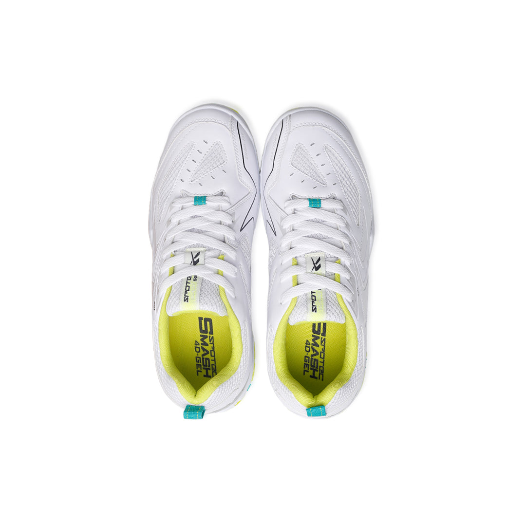 SPOTEC BADMINTON BLADE 501 - PUTIH/HIJAU TOSKA