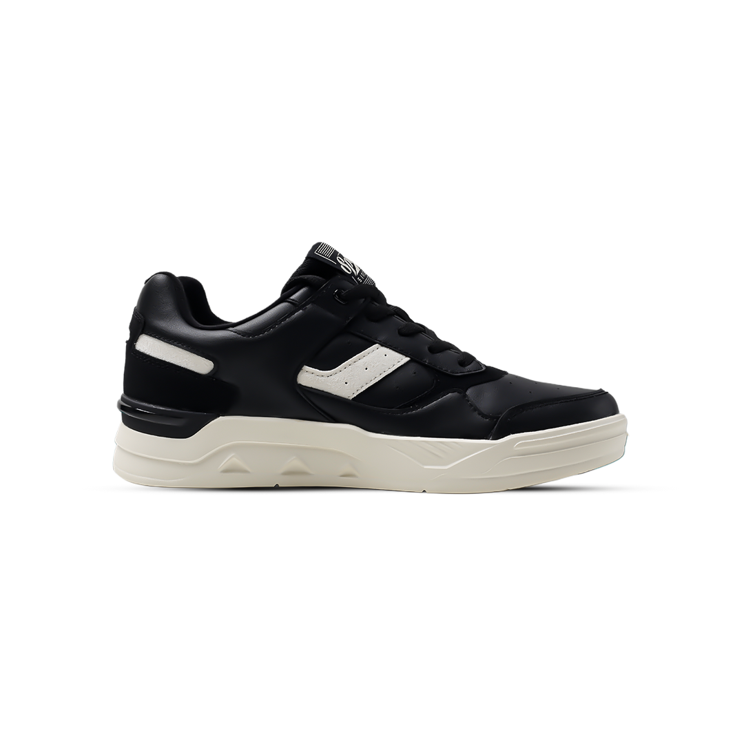 SPOTEC SNEAKERS ARENA - HITAM/PUTIH TULANG