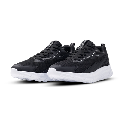 SPOTEC SNEAKERS COMFORT WAVE SEAL - HITAM/PUTIH