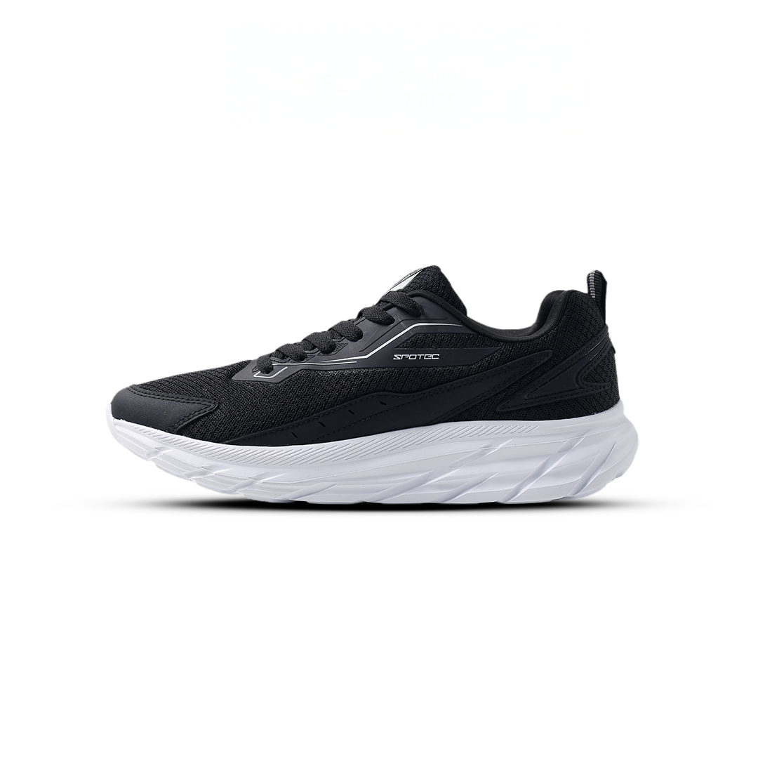 SPOTEC SNEAKERS COMFORT WAVE SEAL - HITAM/PUTIH