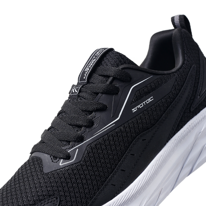 SPOTEC SNEAKERS COMFORT WAVE SEAL - HITAM/PUTIH