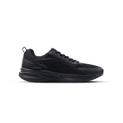SPOTEC SNEAKERS COMFORT WAVE OZMONT - HITAM/HITAM