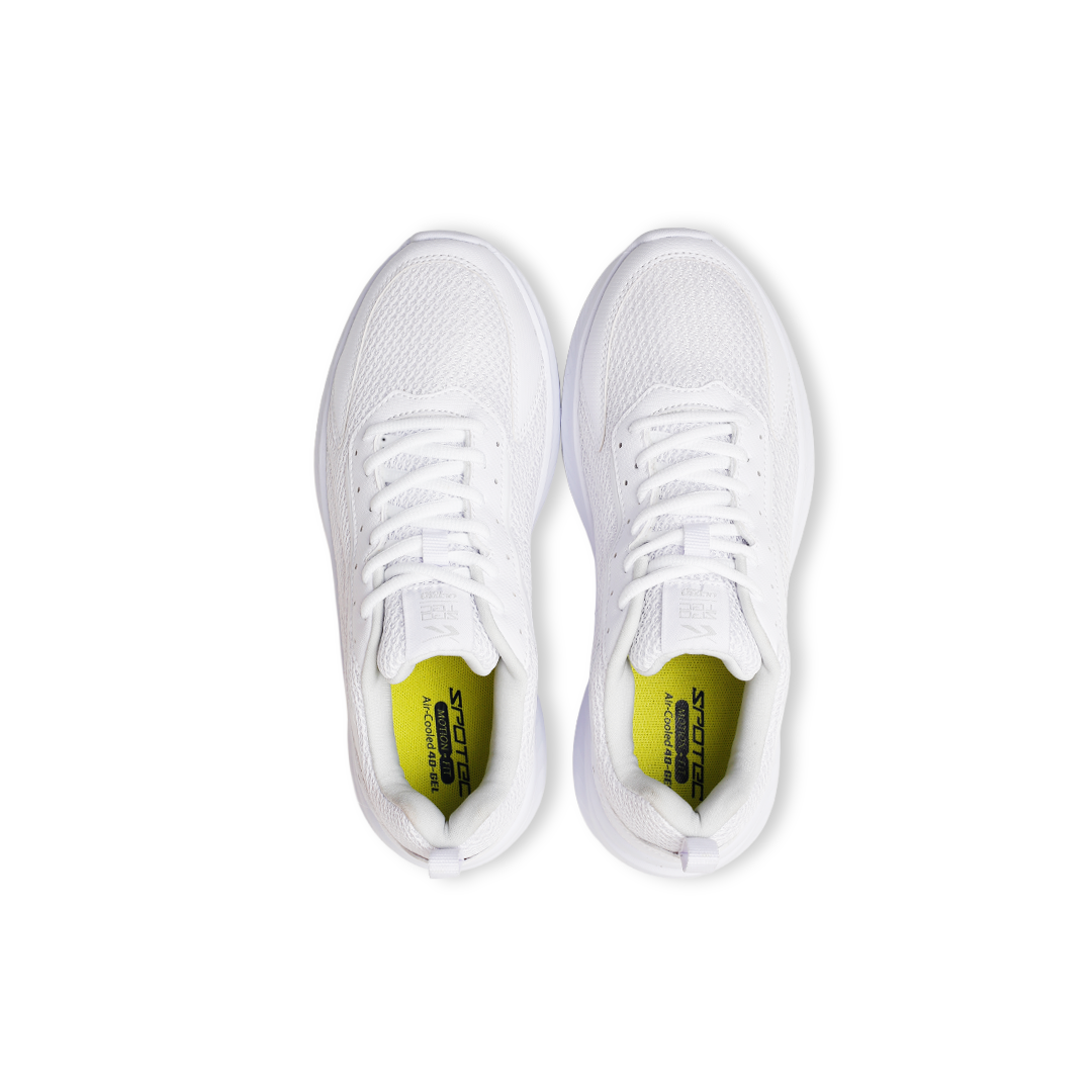 SPOTEC SNEAKERS COMFORT WAVE OZMONT - PUTIH/PUTIH