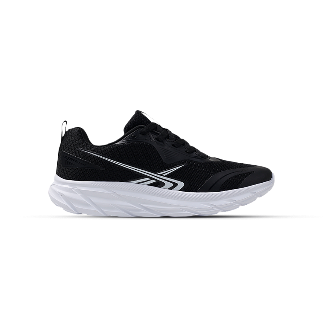SPOTEC SNEAKERS COMFORT WAVE ALGER - HITAM/PUTIH