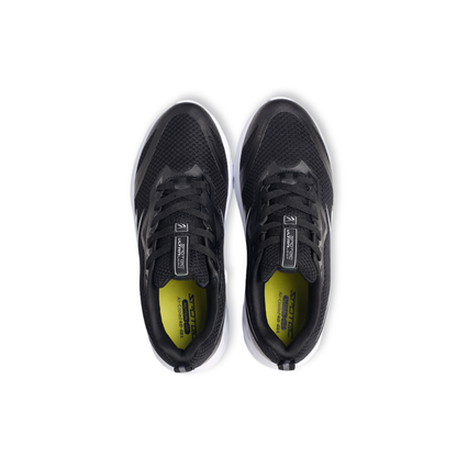 SPOTEC SNEAKERS COMFORT WAVE ALGER - HITAM/PUTIH