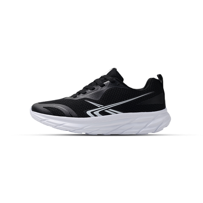 SPOTEC SNEAKERS COMFORT WAVE ALGER - HITAM/PUTIH