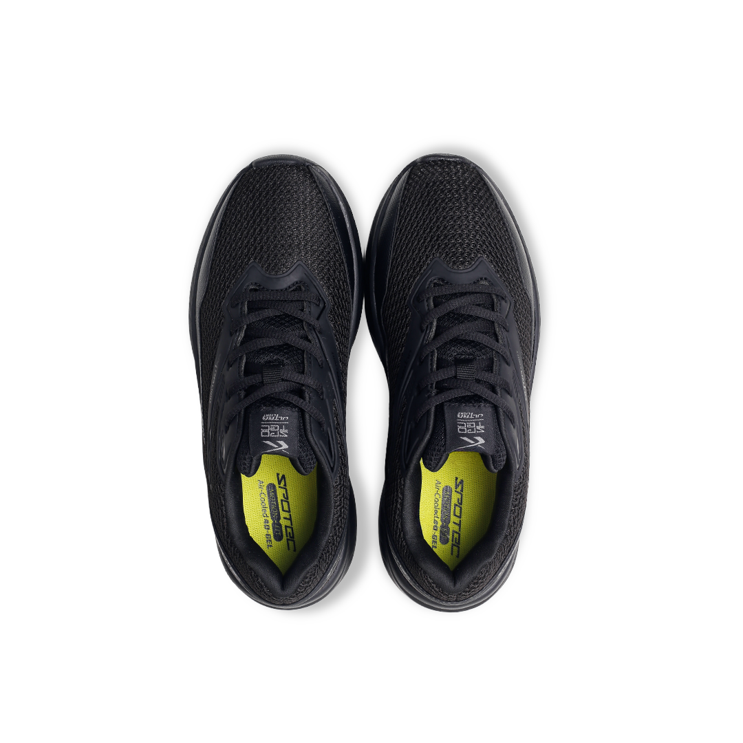 SPOTEC SNEAKERS COMFORT WAVE CORBY - BLACK/BLACK