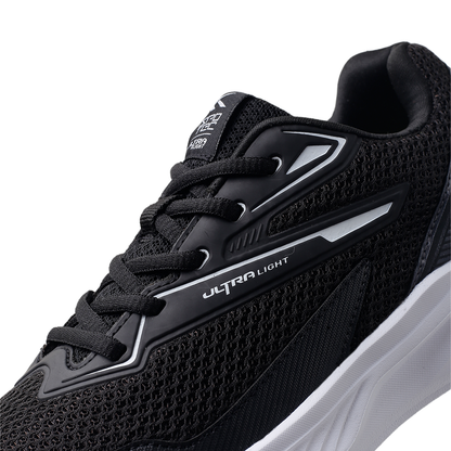 SPOTEC SNEAKERS COMFORT WAVE CORBY - HITAM/PUTIH
