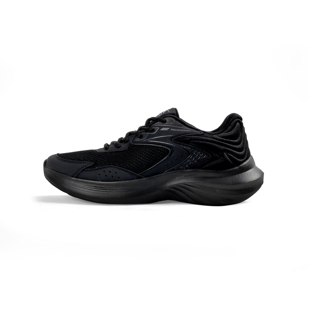 SPOTEC SNEAKERS COMFORT WAVE TRAM - BLACK/BLACK