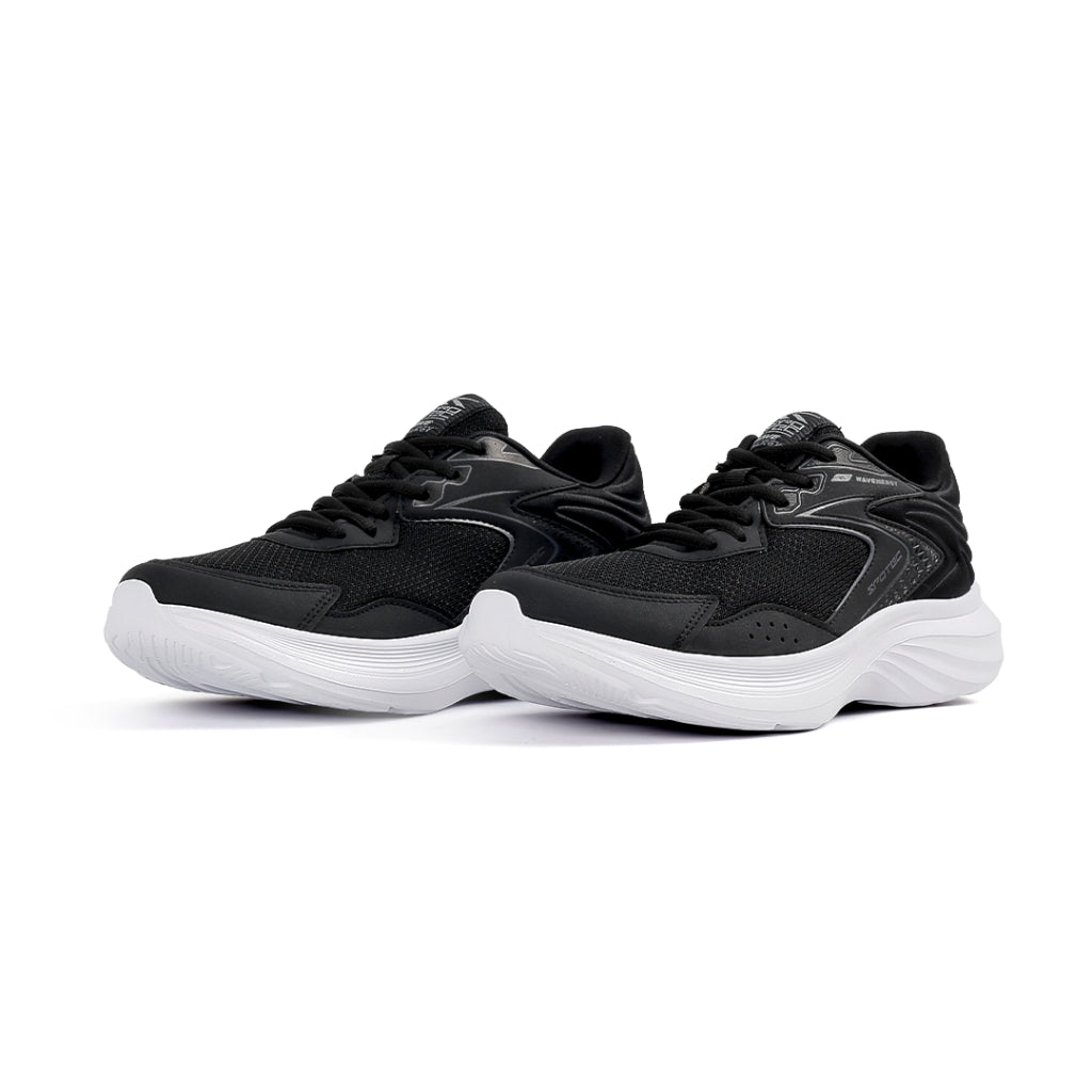 SPOTEC SNEAKERS COMFORT WAVE TRAM - BLACK/WHITE