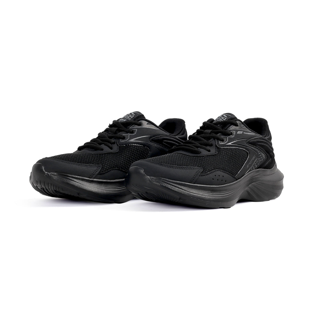 SPOTEC SNEAKERS COMFORT WAVE TRAM - BLACK/BLACK