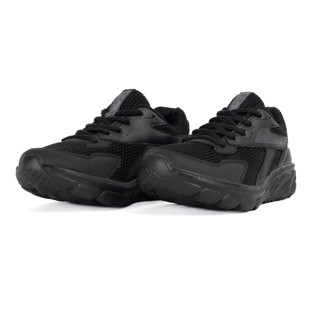 SPOTEC SNEAKERS WALDEN JR - HITAM/HITAM